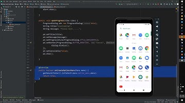 ANDROID APP DEVELOPMENT WORKSHOP | DAY 5 part 2 [OPTIONS MENUS]