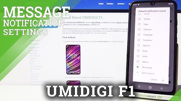 Notification Tones on UMIDIGI F1