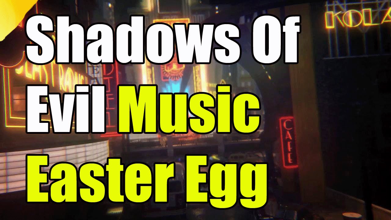 Black Ops 3 Shadows Of Evil Music Easter Egg "Black Ops 3 Zombies Easter Egg"