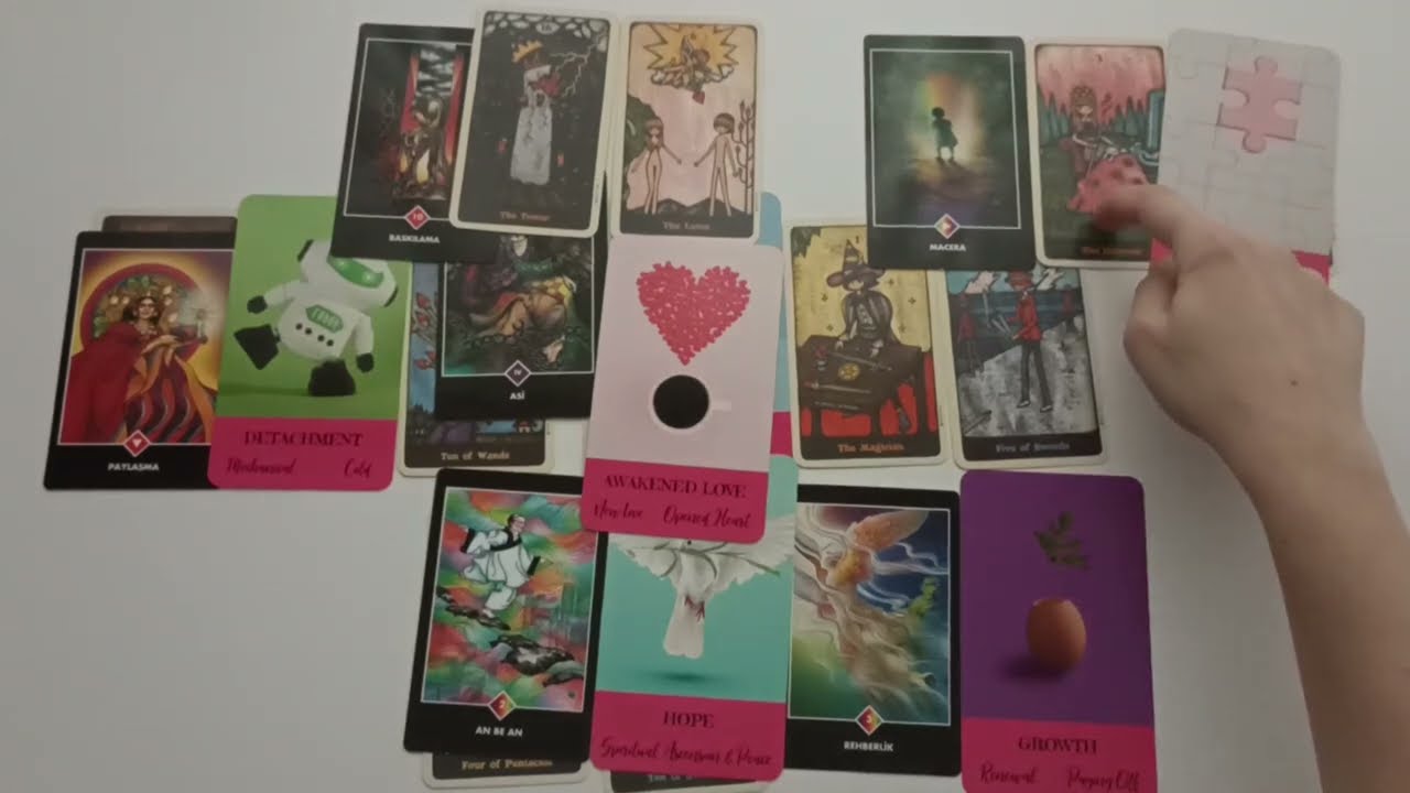 Aklındaki Kişi Kelt Açılımı Tarot