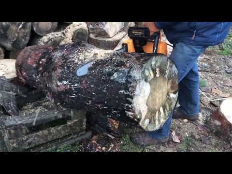 Електропила RIWALL 3550W (3550 Вт, 40 см, Чехия), видео 3