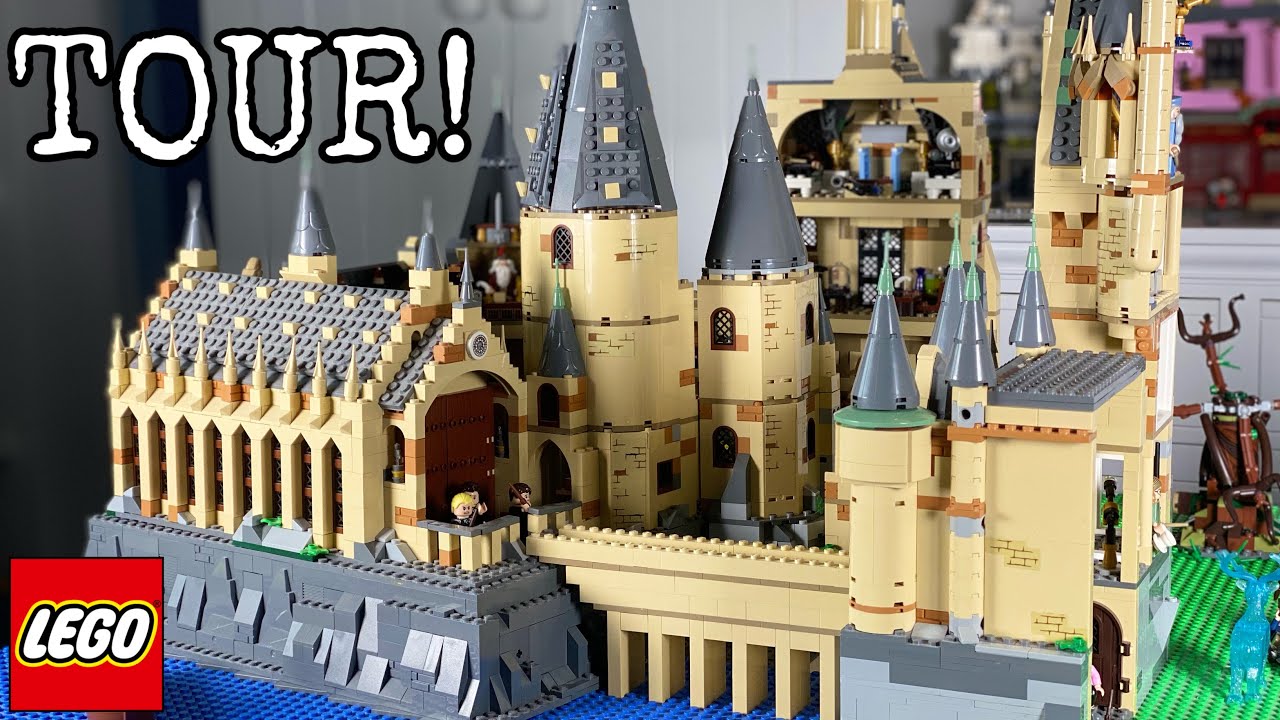 GIANT LEGO Hogwarts Display | FULL TOUR | 2021