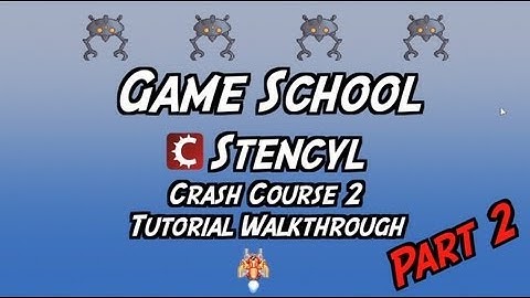 Game School - Stencyl Crash Course 2 - walkthrough tutorial part 2
