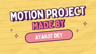 Creative Video Editing & Animation Designer