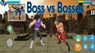 karate king fighting super kung fu fight 2022 boss vs bosses fight gameplay (android,ios) screenshot 3