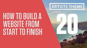 How to Build a Responsive Website From Start to Finish - font icons & social contacts - part 20