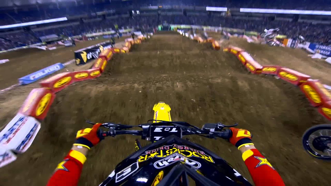 GoPro HD: Blake Wharton Main Event 2013 Monster Energy Supercross from Minneapolis