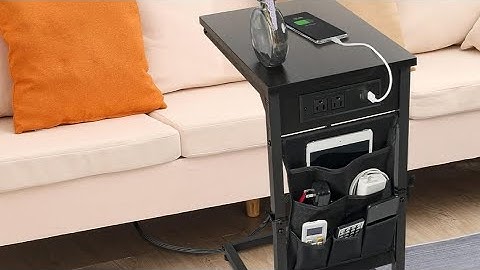 C-Shape End Tables Review by Slick