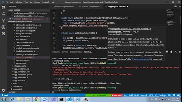 Implement shopping cart with Angular - Arabic video - part # 3