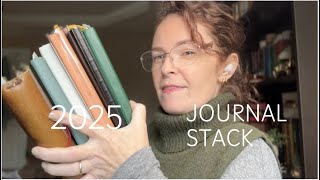 2025’s Completed Journal Stack✨Bible Note taking & Life Update