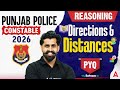 Punjab Police Constable 2026 | Reasoning Directions and distances PYQ | By Satnam Sir