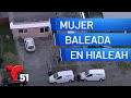 Mujer en condición crítica tras presunto intento de homicidio-suicidio en Hialeah