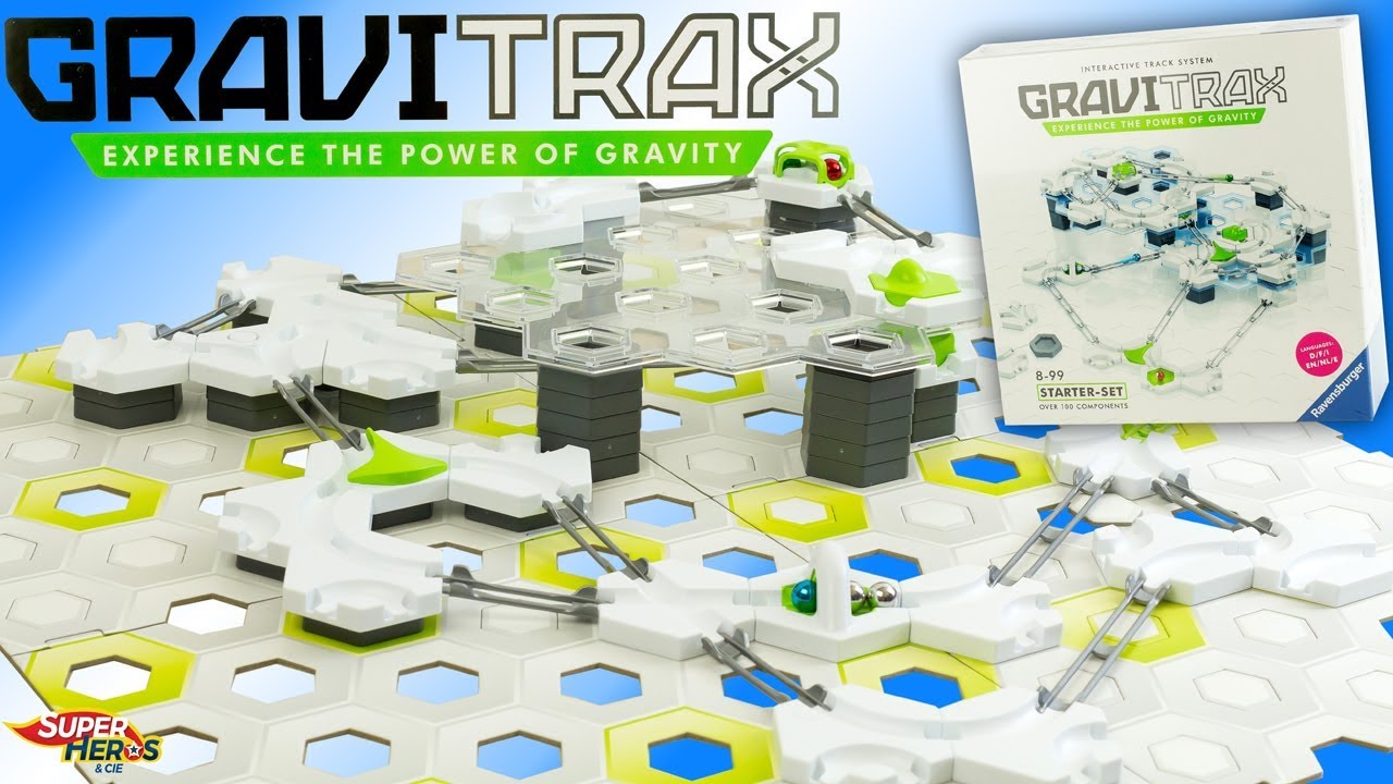Je joue aux billes avec Gravitrax le circuit de Ravensburger Starter Set  Jouet Toy Review 