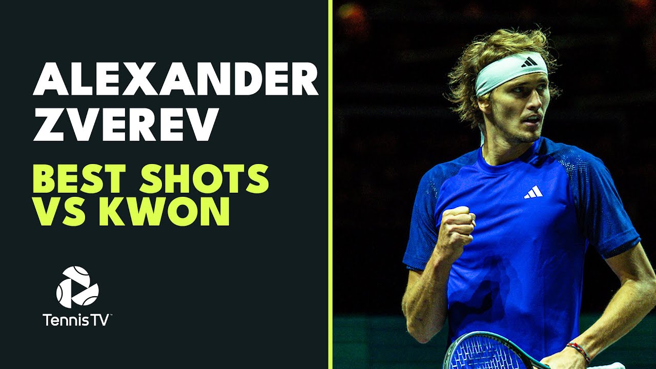 Alexander Zverev's Best Shots vs Soonwoo Kwon | Rotterdam 2023