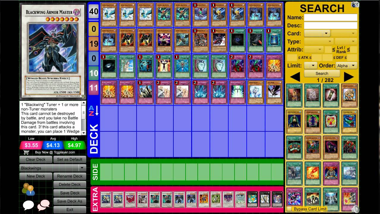 Sept 2012 Black Wings Deck Profile