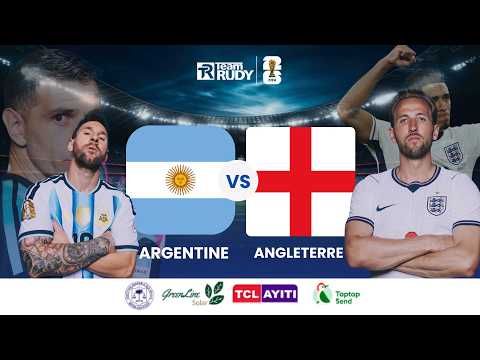 EN DIRECT | ARGENTINE VS ANGLETERRE  | MERCREDI 15 JUILLET 2026