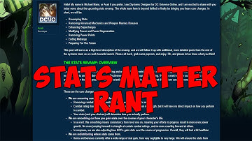 Dcuo Combat Revamp (rant).