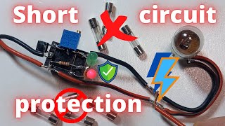 Protezione da corto circuito fai da te  DIY short circuit protection