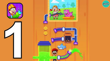 Flow Legends: Pipe Games-Gameplay Walkthrough Part 1(iOS, Android)