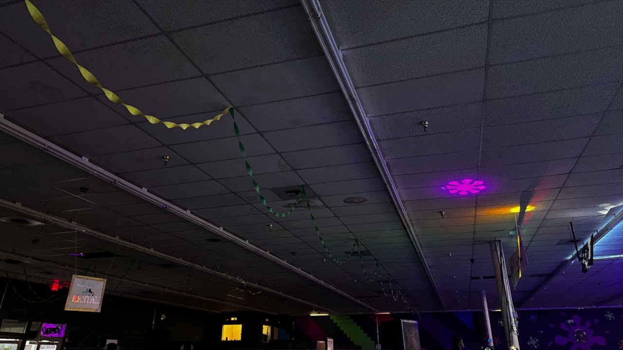 How Sweet   New Jeans but it is playing in an empty roller rink