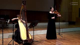 C. Saint-Saëns - Fantasie for violin and harp, Op.124 (Ilze Kirsanova, Jekaterina Suvorova)