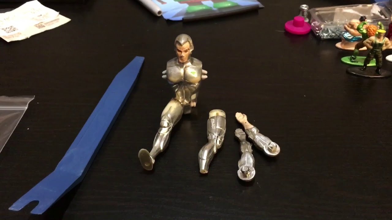 Kenner Silverhawks disassembly & Repair - YouTube