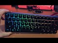 Obins Anne Pro Wireless Rgb Mechanical Keyboard!