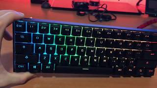 Obins Anne Pro Wireless Rgb Mechanical Keyboard!