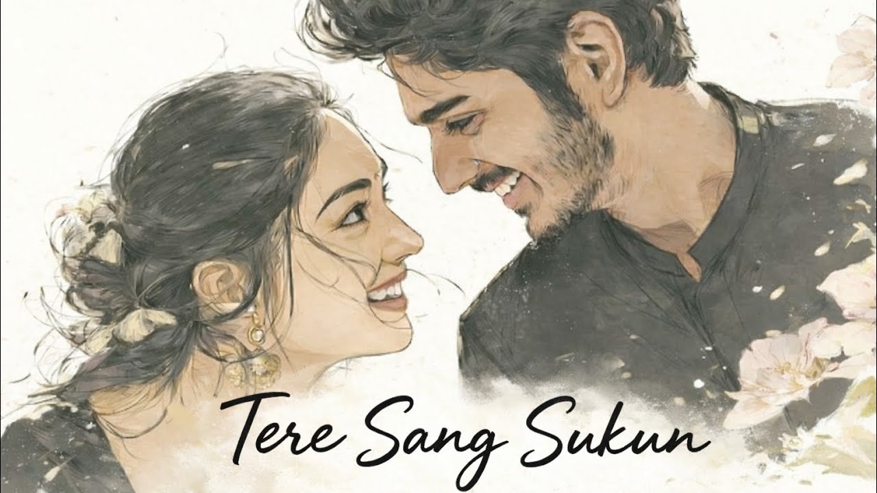 Tere Sang Sukun | Romantic Hindi Song 💕 #LoveSong #HindiMusic #RomanticVibes