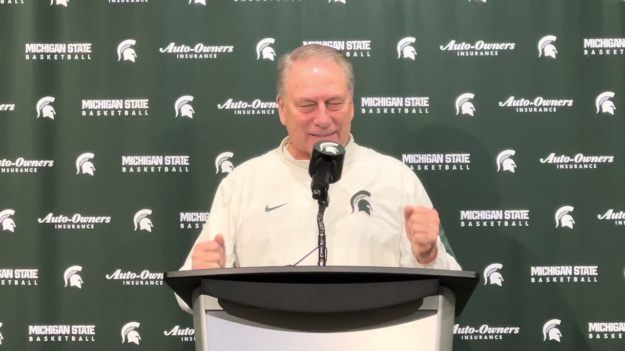 Tom Izzo | Pre-Big Ten Tournament | Michigan Rewind| Michigan State Basketball | Press Conference