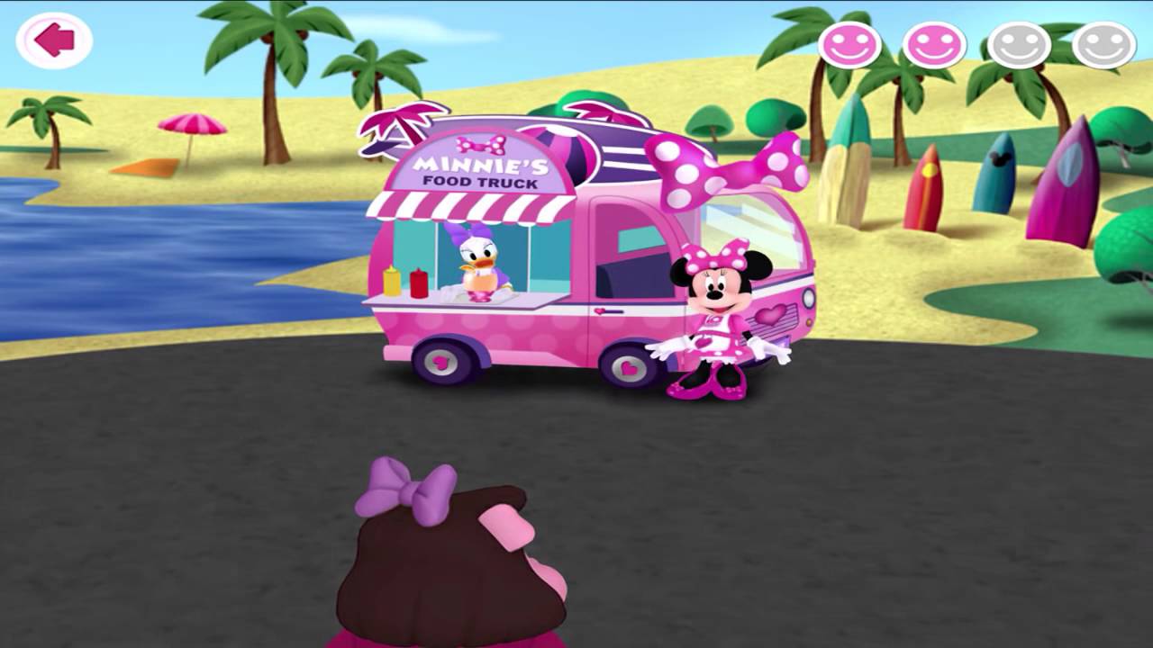 MINNIE Mouse ♥ Food Truck for KIDS YouTube