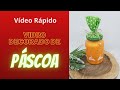 DIY: vidro decorado para a Páscoa