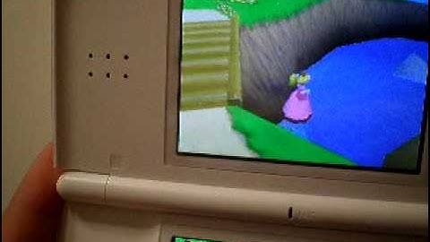 Play as Peach on Super mario 64 DS