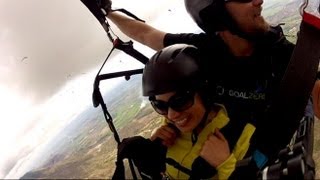Ginger Zee Goes Paragliding in Colombia