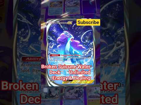 This Suicune Deck Never Dies 😳#PokemonTCG #pokemontcgpocket #pokemonpocket #ポケポケ #ポケモン #bestdeck
