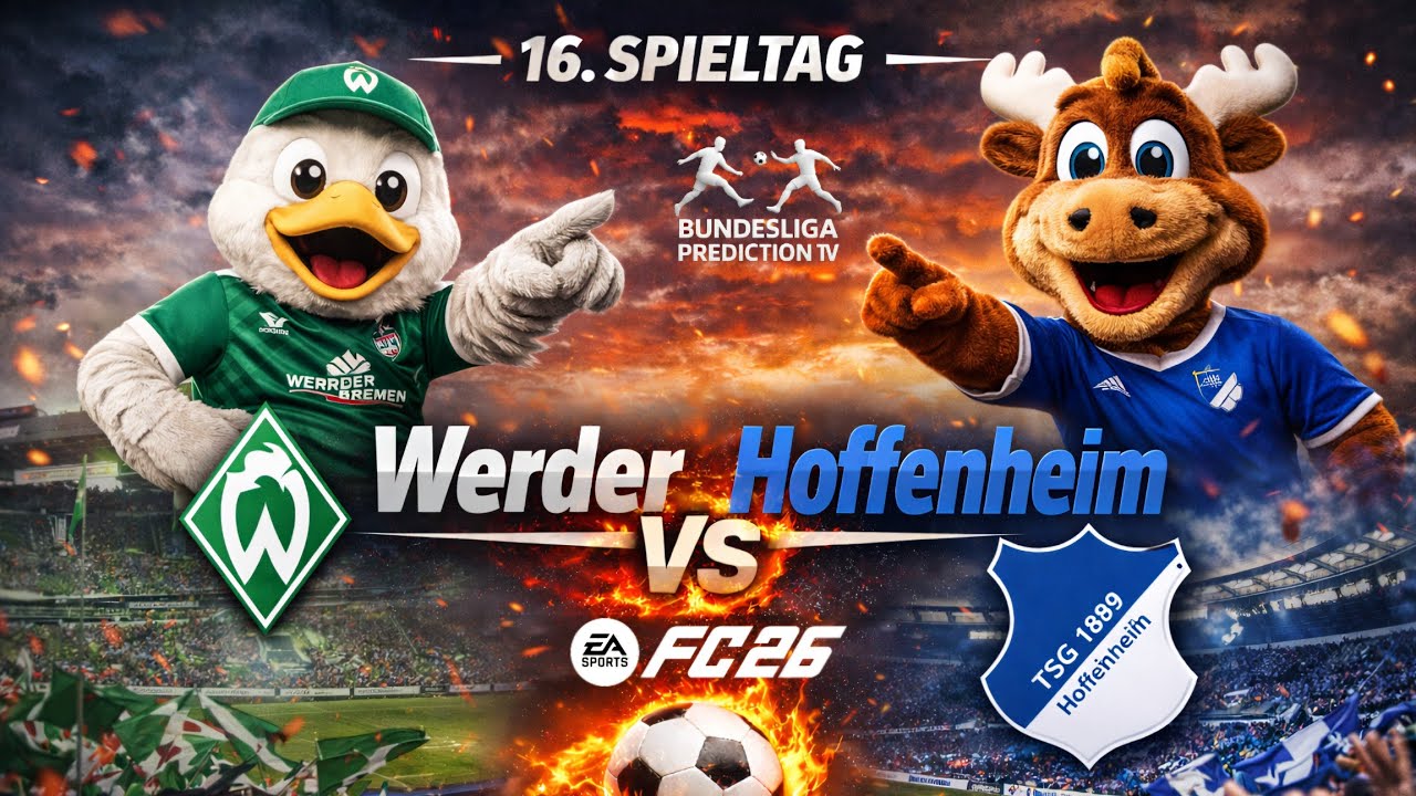 FC26 Werder Bremen vs TSG Hoffenheim  | 16.Spieltag Bundesliga Simulation | PS5™