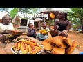 HOT Dogs 🌭  For Lunch | African Village Family Having a slight Taste of American Food Mp3 Song
