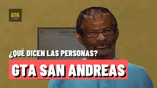 ¿Qué dice el peluquero de GTA San Andreas?