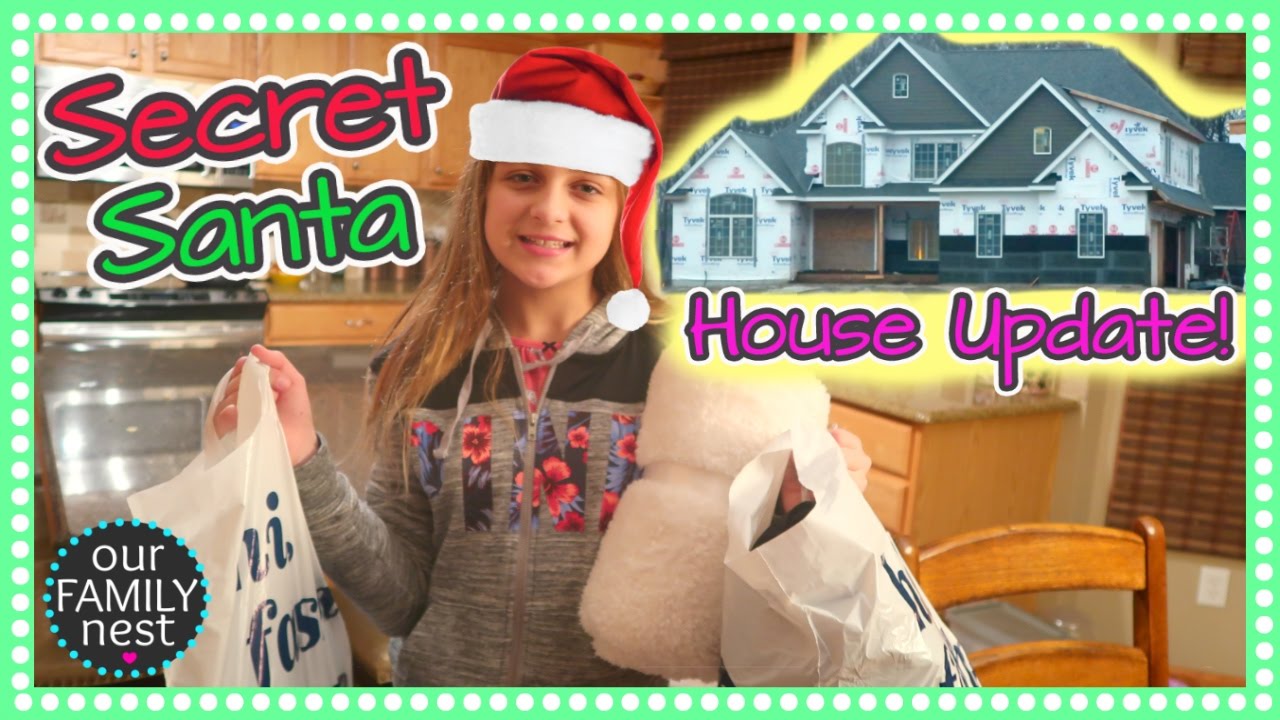 SECRET SANTA & SIDING ON OUR NEW HOUSE!