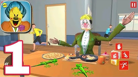 Hello Spooky Scarry Ice Scream Teacher 3D Full Gameplay Walkthrough || Level 1 to 10 ||