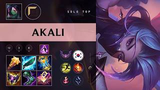 Akali Top vs Olaf - KR Master Patch 26.09
