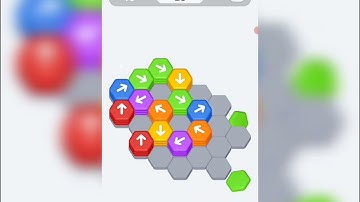 Hexa Shift - Logic Puzzle Level 46 walkthrough | Hexa Shift Level 46 Solution Gamerstein