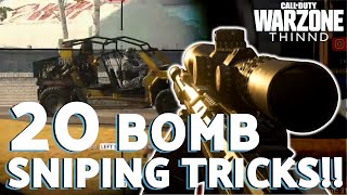 20 Bomb COD Sniping Win! | THINND Call of Duty Warzone Gameplay
