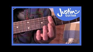 Funky Minor 7 Guitar Chords amp Cool Variations Minor 6 Sus4 Funk Guitar Course Lesson Tutorial s1p6