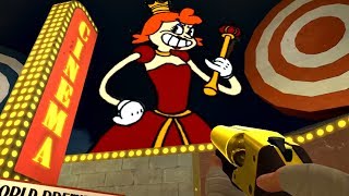 The Tf2 Custom Map That Is A Hand-Drawn, Original Cuphead Boss Fight