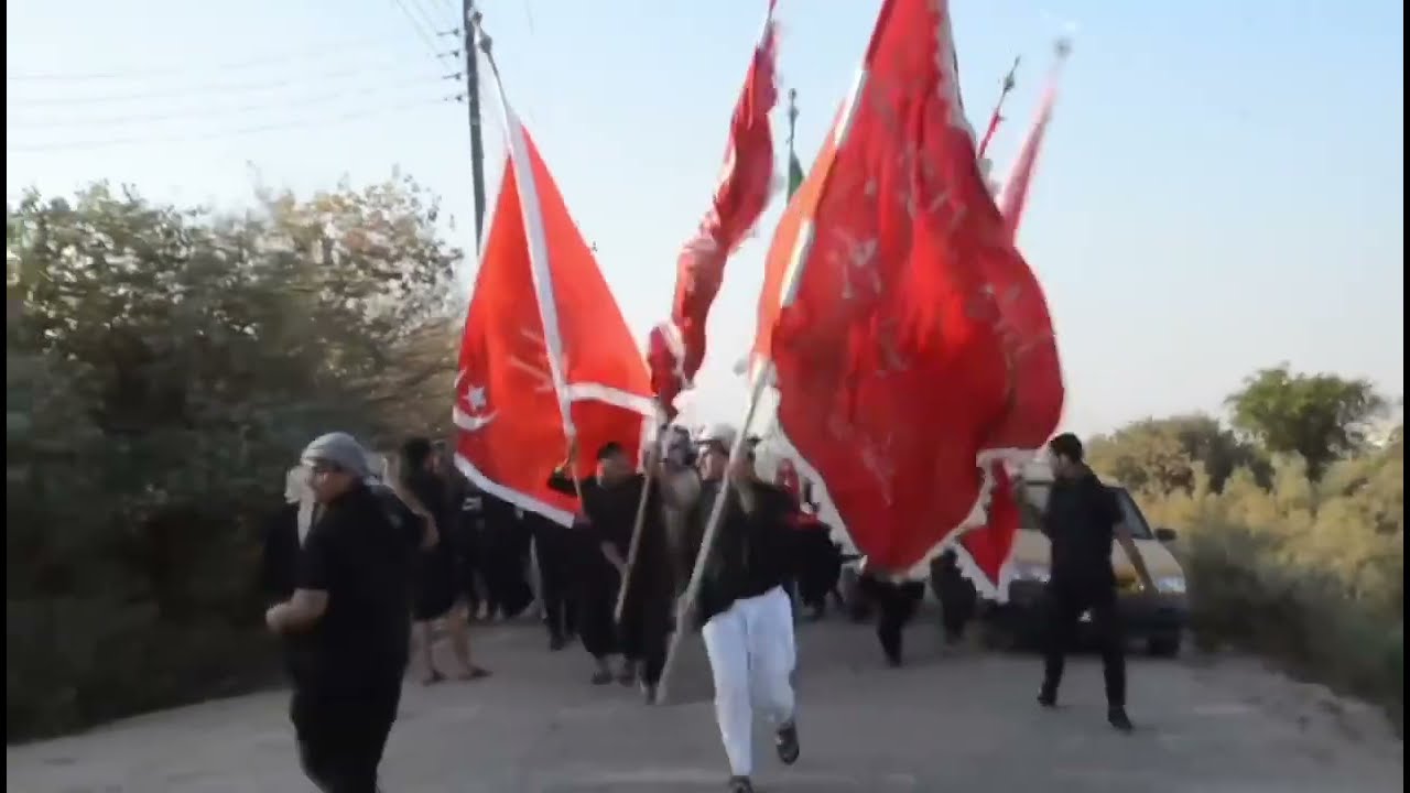 عراضة قبيلة البهادل في فاتحة الشيخ حسين حطاب الماجدي بمحافظة ميسان الكحلاء