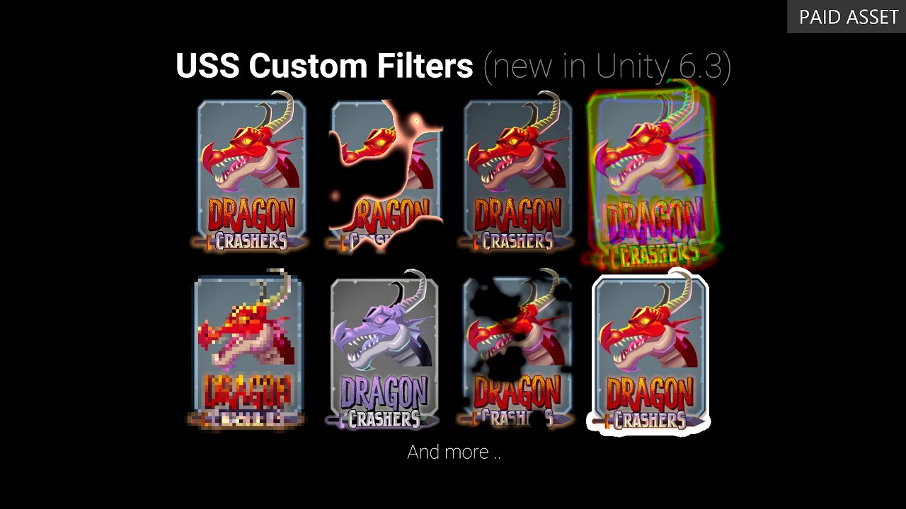 UI Toolkit Filters new in Unity 6.3 - YouTube