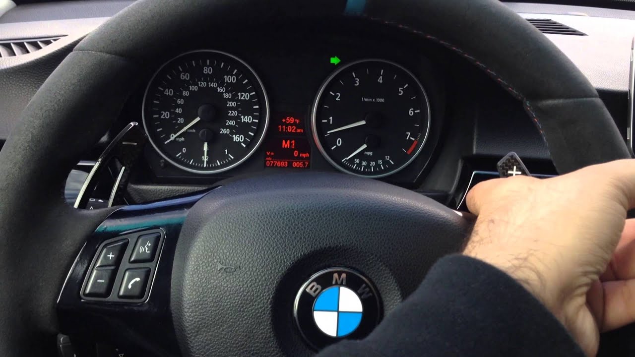 E90 Paddle install on non paddle e9x automatic car YouTube