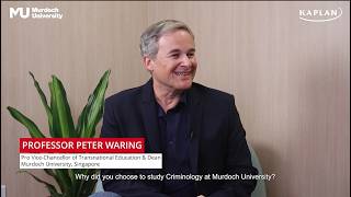 What motivated you to pursue a Criminology Degree at Murdoch University?