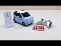 Unboxing dancing robot, dinosaur remote control car, convertible car, mini remote control car